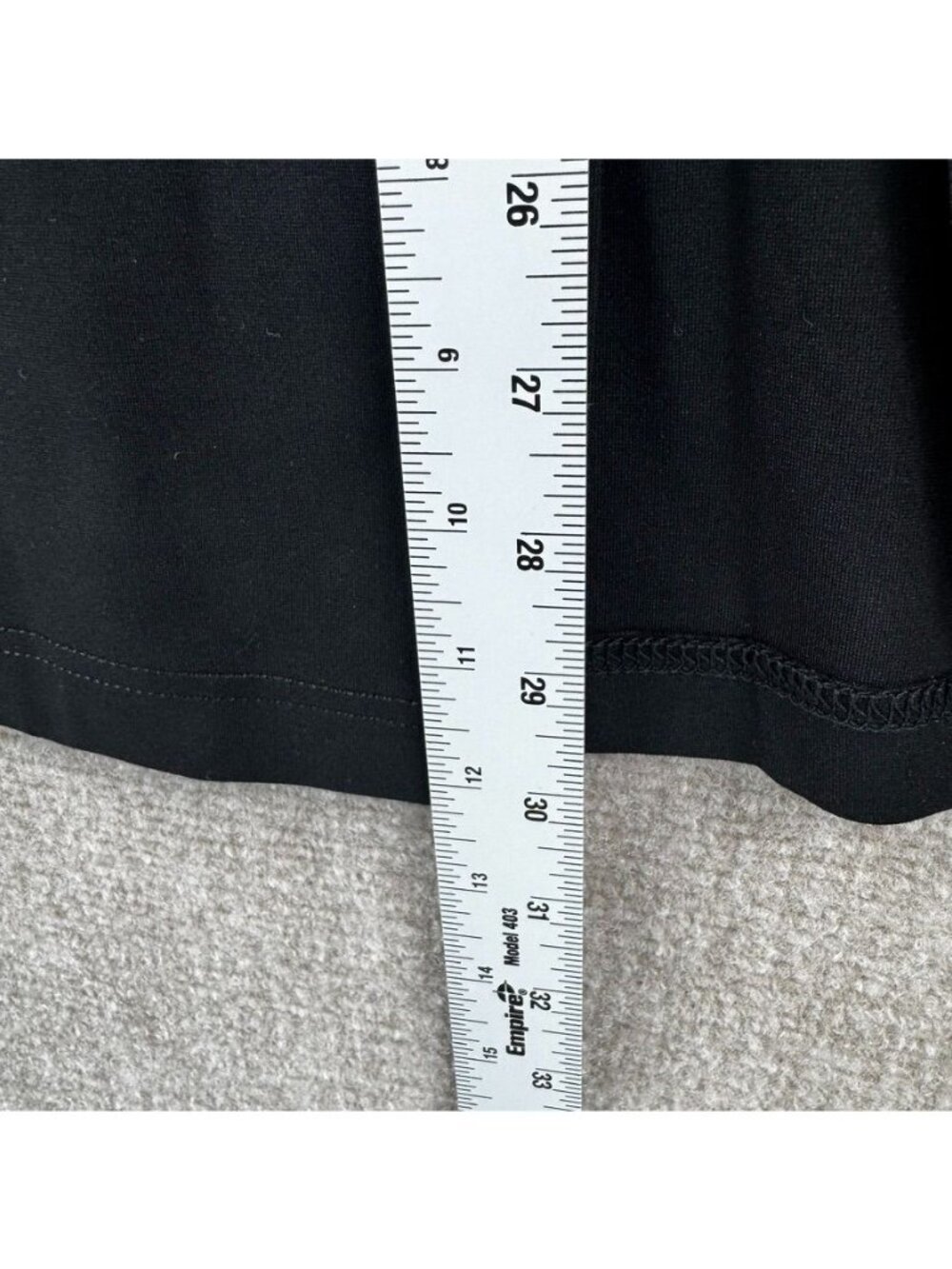 Betabrand Sassiest Pants Wrap Skirt M Black Ponte Knit Minimalist Corp Chic - Picture 11 of 15
